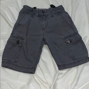 Boys Levi's Gray Cargo Shorts size 6 reg